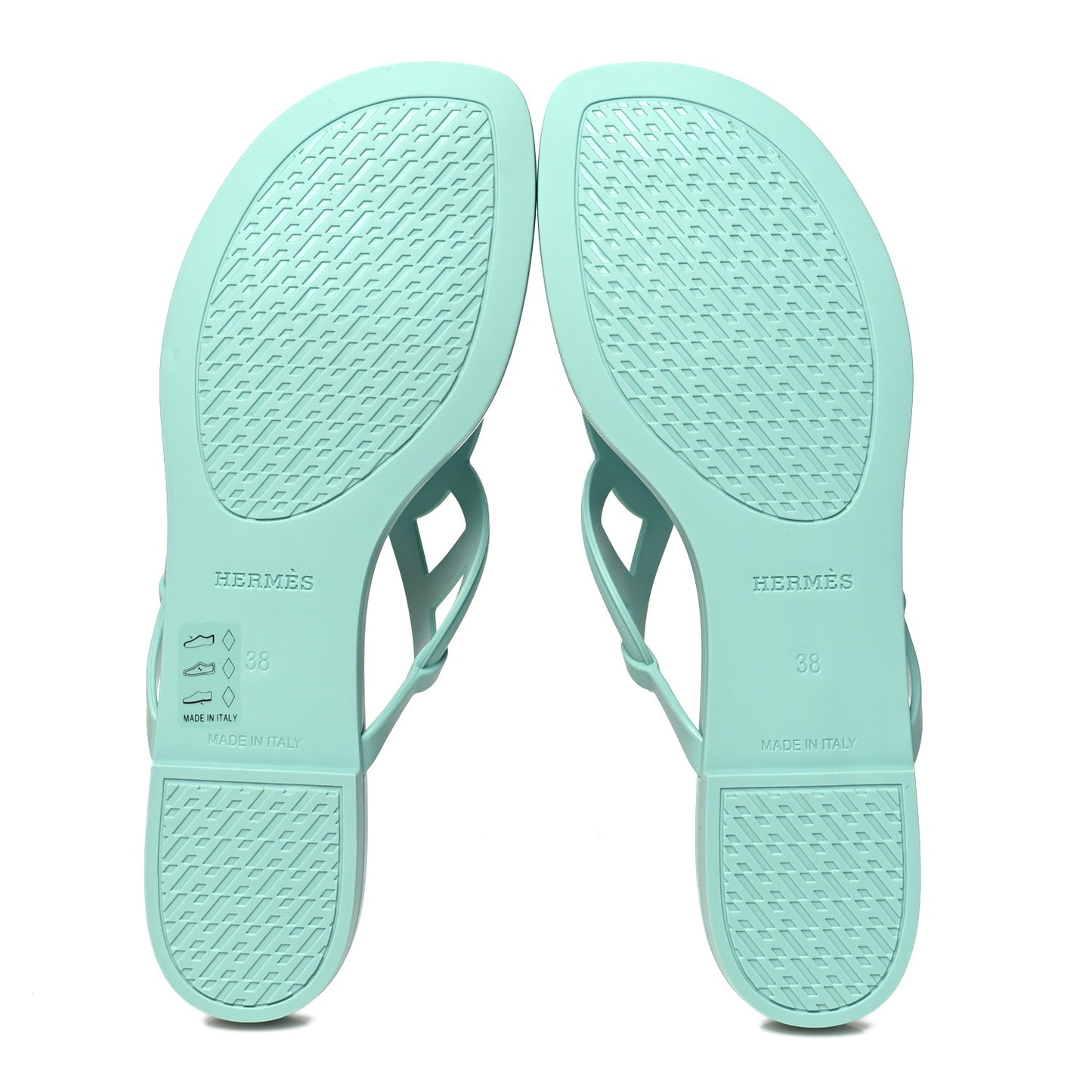 Rubber Womens Egerie Sandals 38 Vert Embrun