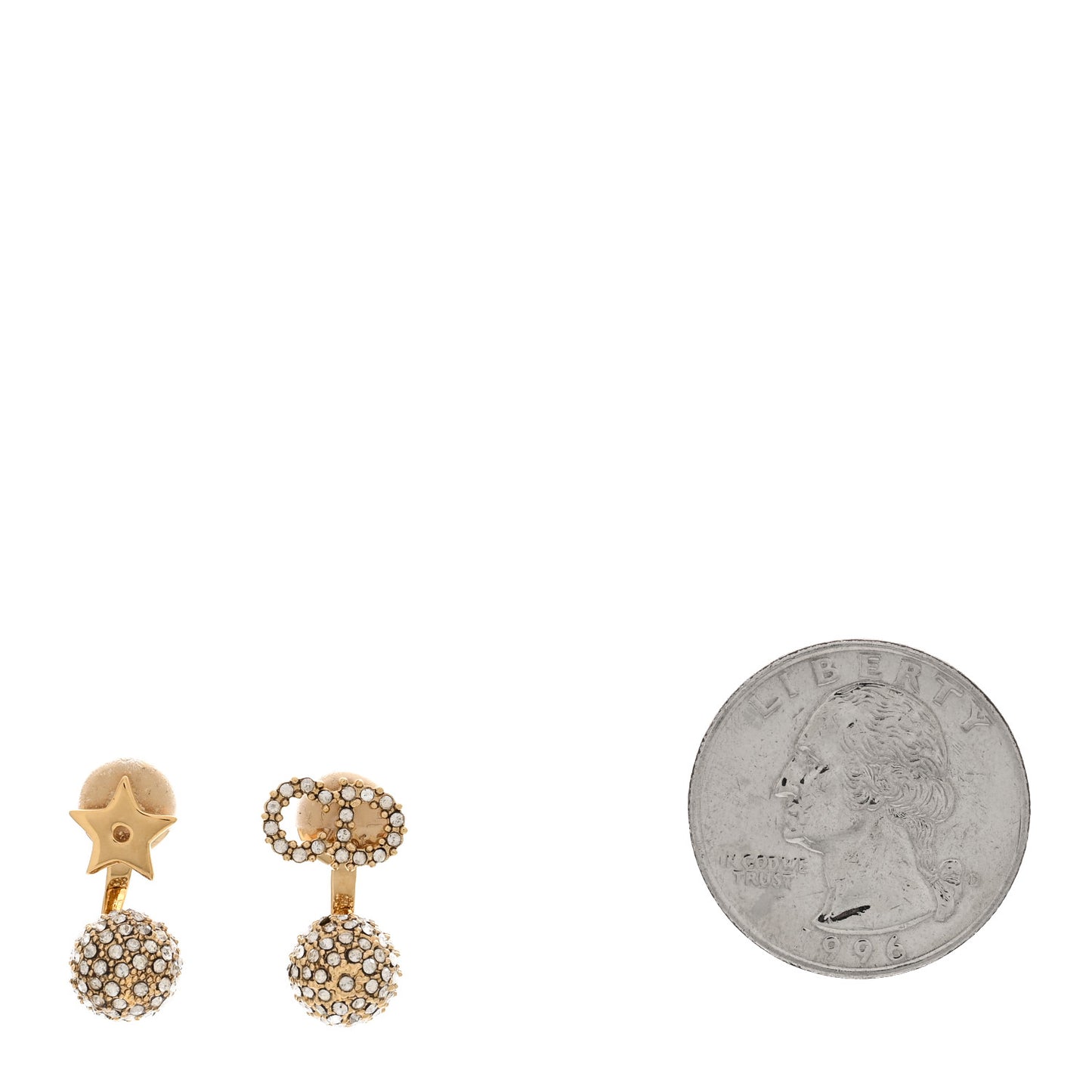 Crystal Star CD La Petite Tribal Earrings Gold