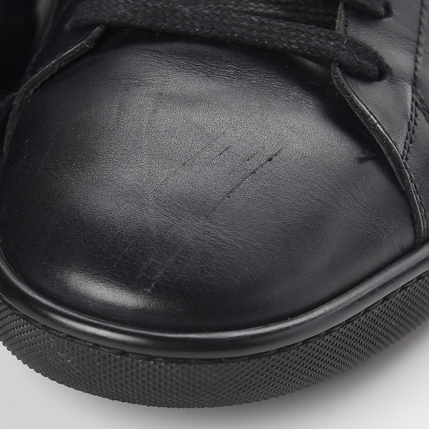 Saint Laurent Calfskin Mens Court Classic SL/01H High Top Sneakers 43.5 Black 8 of 11