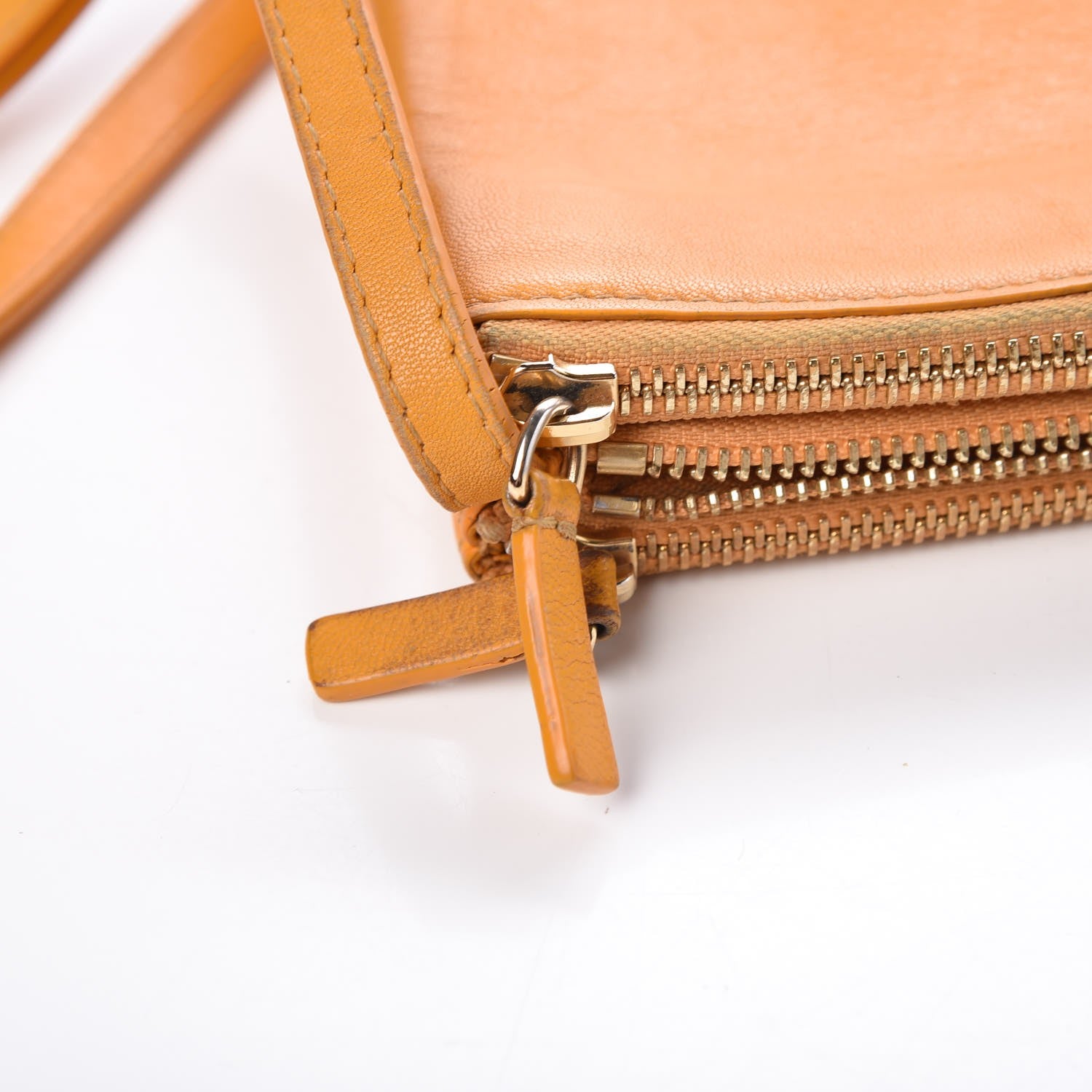 Celine Lambskin Small Trio Crossbody Bag Sunflower 19 of 24