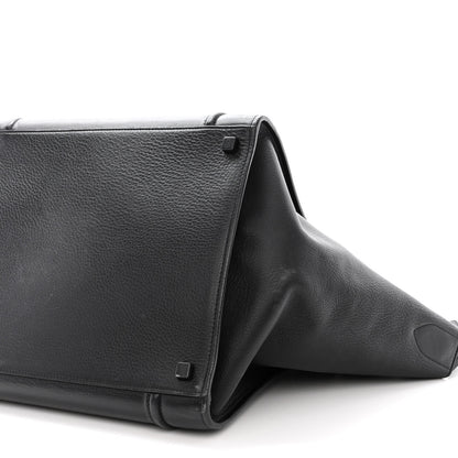 Celine Supple Calfskin Medium Phantom Luggage Black 10 of 11