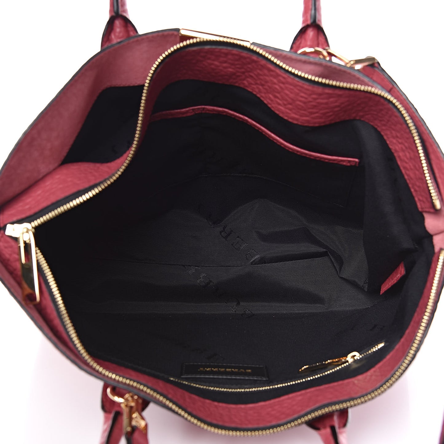 Heritage Grain Check Embossed Medium Dewsbury Tote Peony Rose
