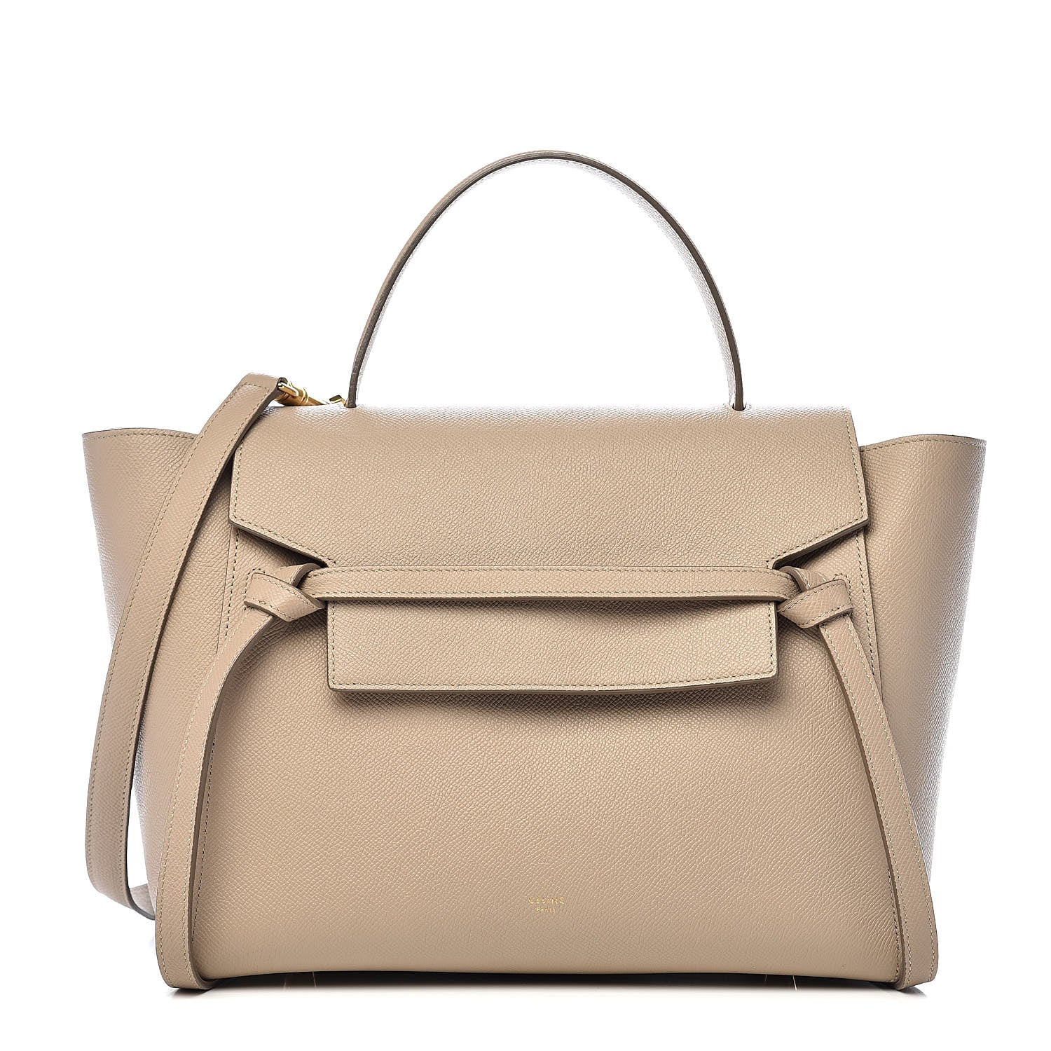 Celine Grained Calfskin Mini Belt Bag Light Taupe 1 of 10