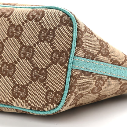 Gucci Monogram Boat Pochette Teal 9 of 13