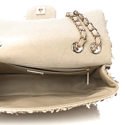 Chanel Sequins Chevron Medium Flap Gold 8 of 16
