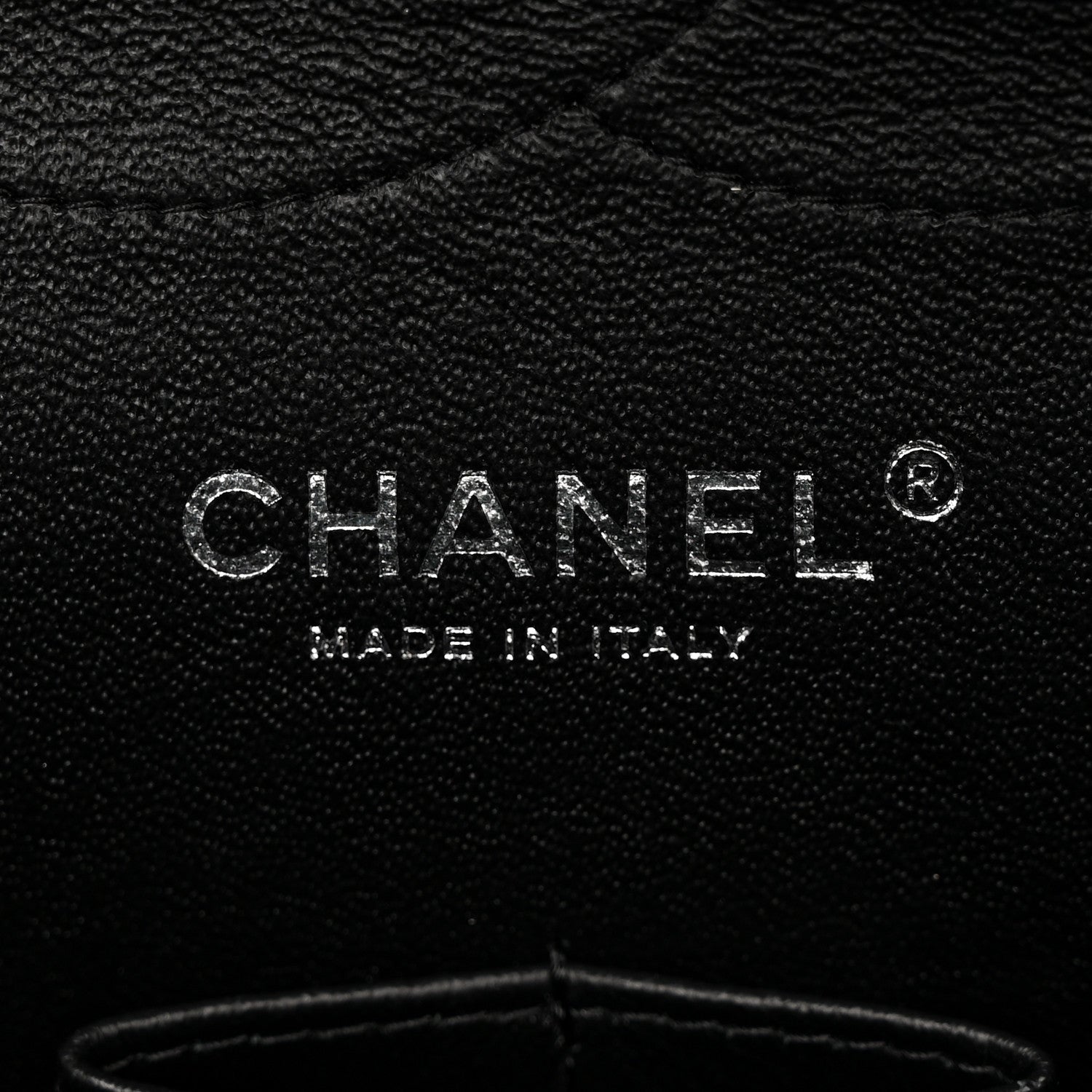 Chanel Lambskin Chevron Quilted Jumbo Double Flap So Black 6 of 19