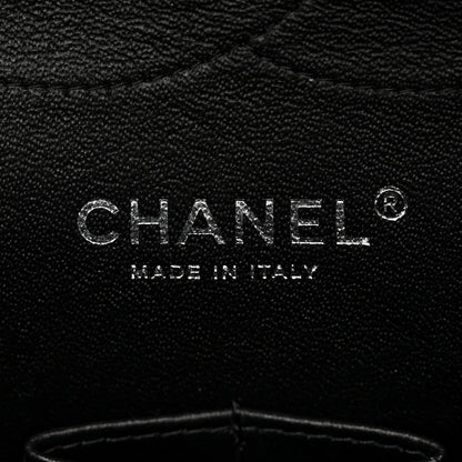 Chanel Lambskin Chevron Quilted Jumbo Double Flap So Black 6 of 19
