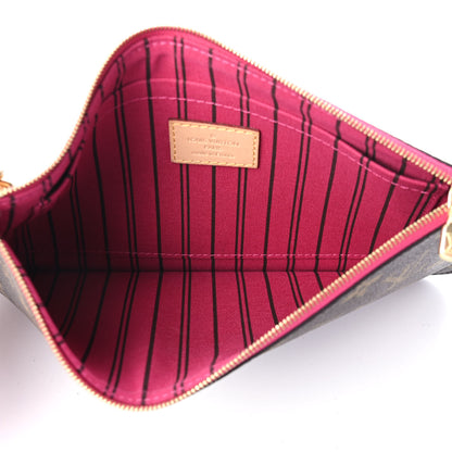 Louis Vuitton Monogram Neverfull MM GM Pochette Pivoine 4 of 4