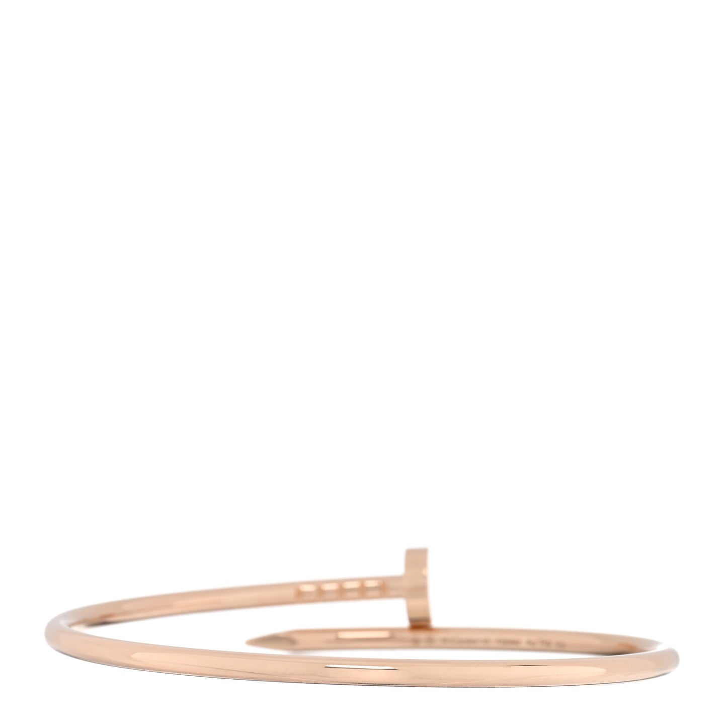 18K Pink Gold Small Juste Un Clou Bracelet 15