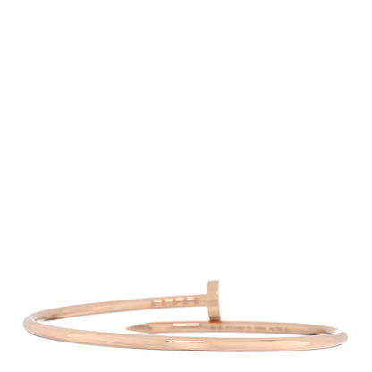 Cartier 18K Pink Gold Small Juste Un Clou Bracelet 15 2 of 4
