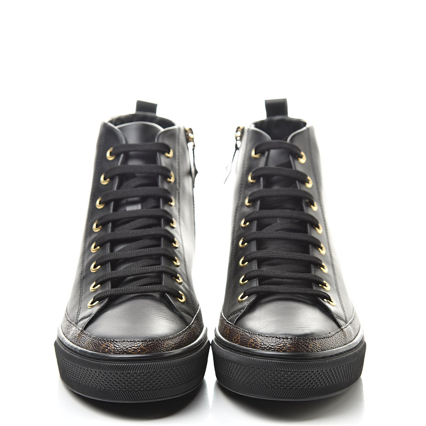 Monogram Stellar Sneaker Boots 40 Black