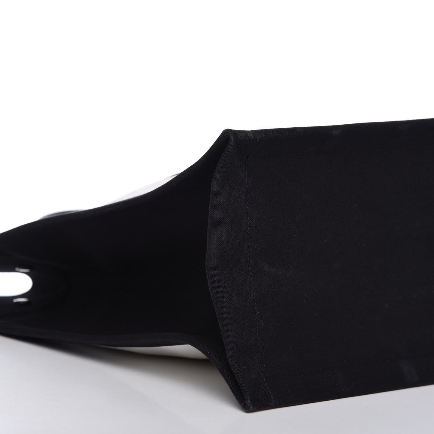 Canvas Noe Striped Tote Black White