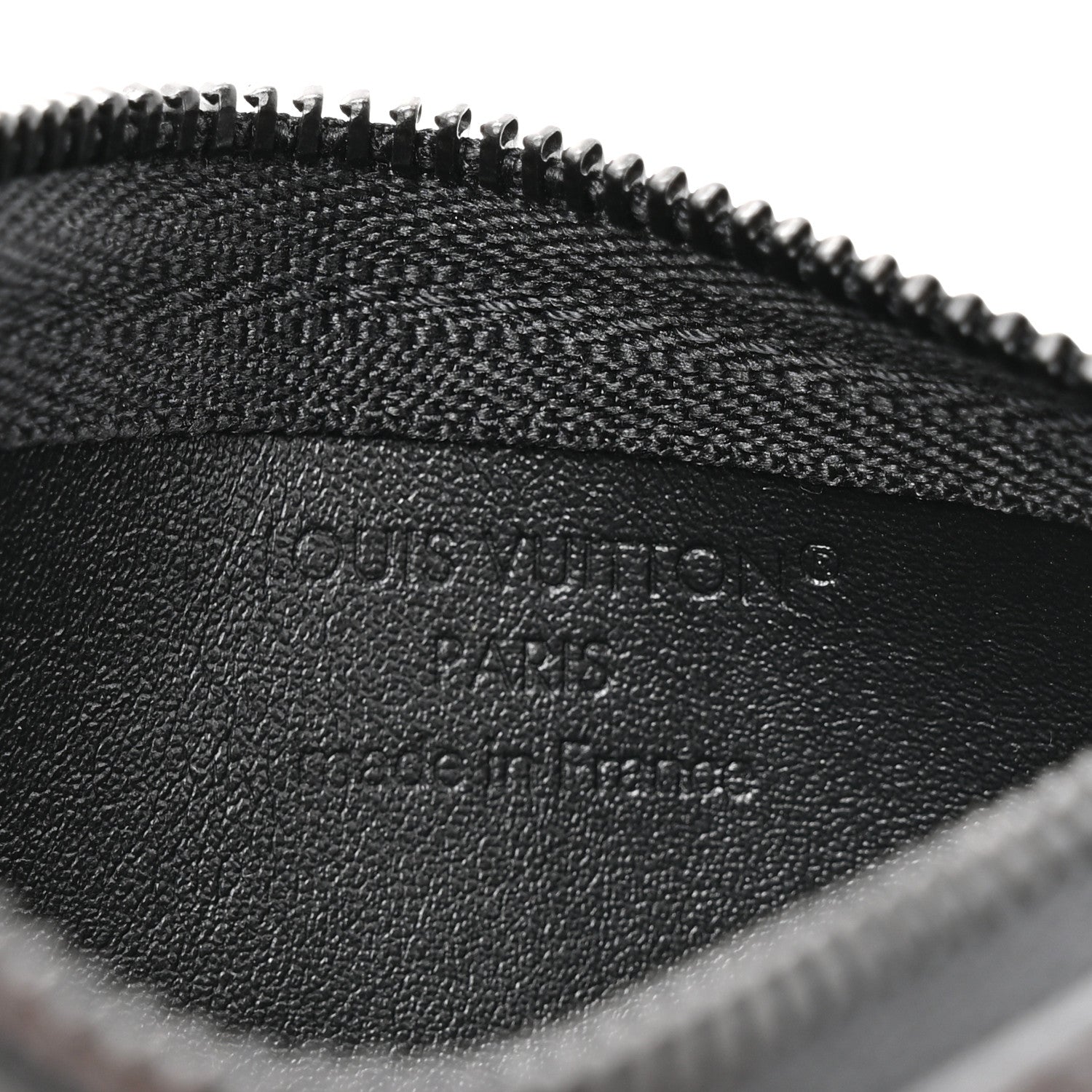 Louis Vuitton Monogram Midnight  Key Pouch Black 6 of 7