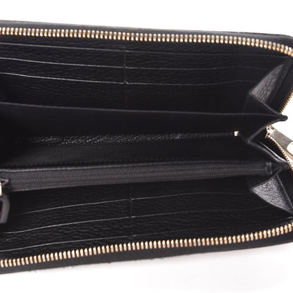 Gucci Monogram Zip Around Wallet Beige Ebony Cocoa 5 of 7