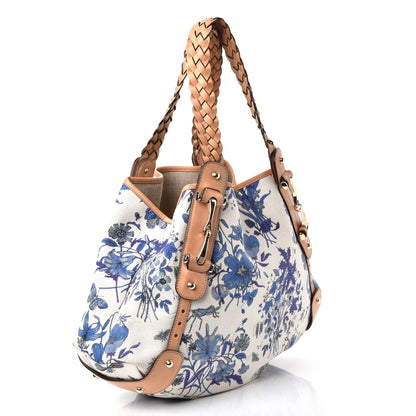 Gucci Canvas Floral Flora Medium Pelham Shoulder Bag 3 of 7