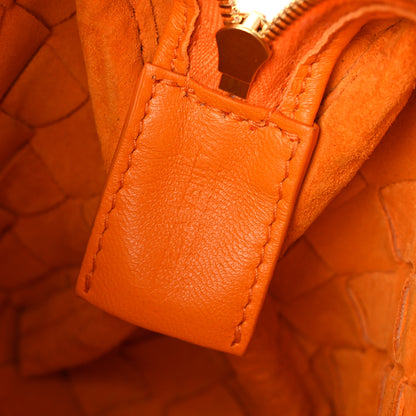 Bottega Veneta Nappa Intrecciato Small Loop Camera Bag Tangerine 6 of 11