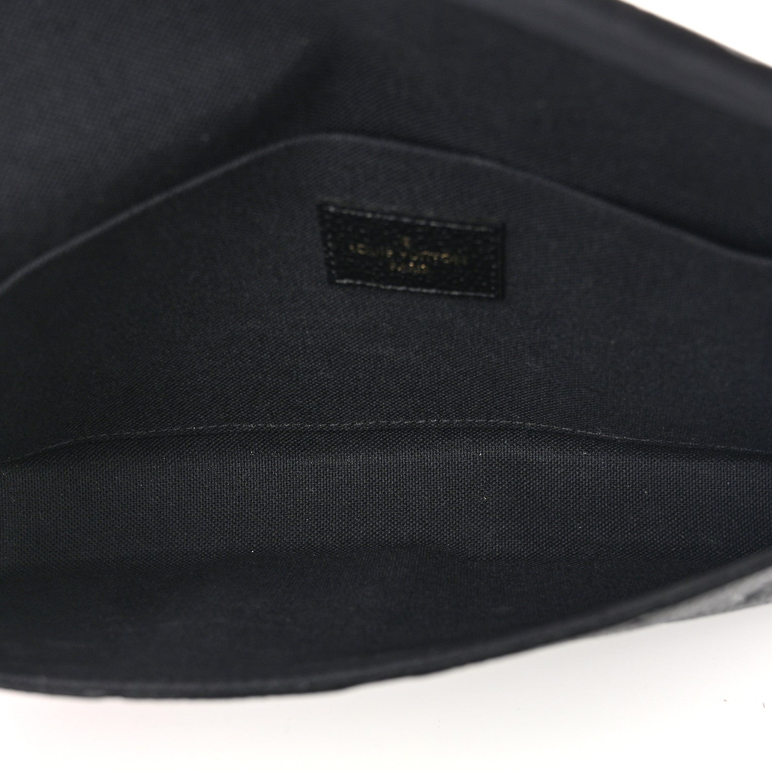 Louis Vuitton Empreinte Pochette Felicie Chain Wallet Black 6 of 11