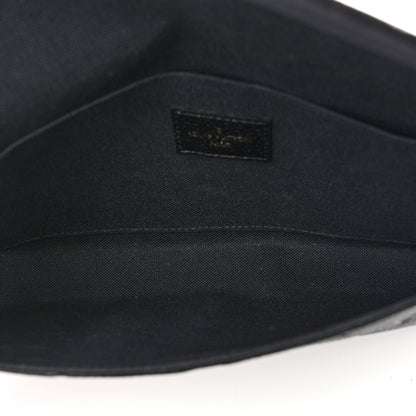 Louis Vuitton Empreinte Pochette Felicie Chain Wallet Black 6 of 11