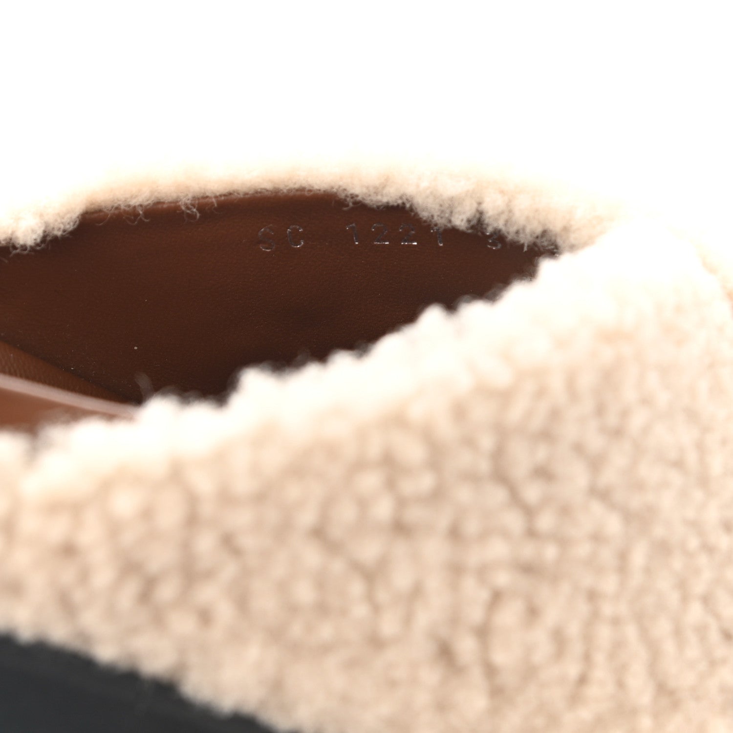 Louis Vuitton Shearling Paseo Flat Comfort Mule 37.5 Brown 8 of 9