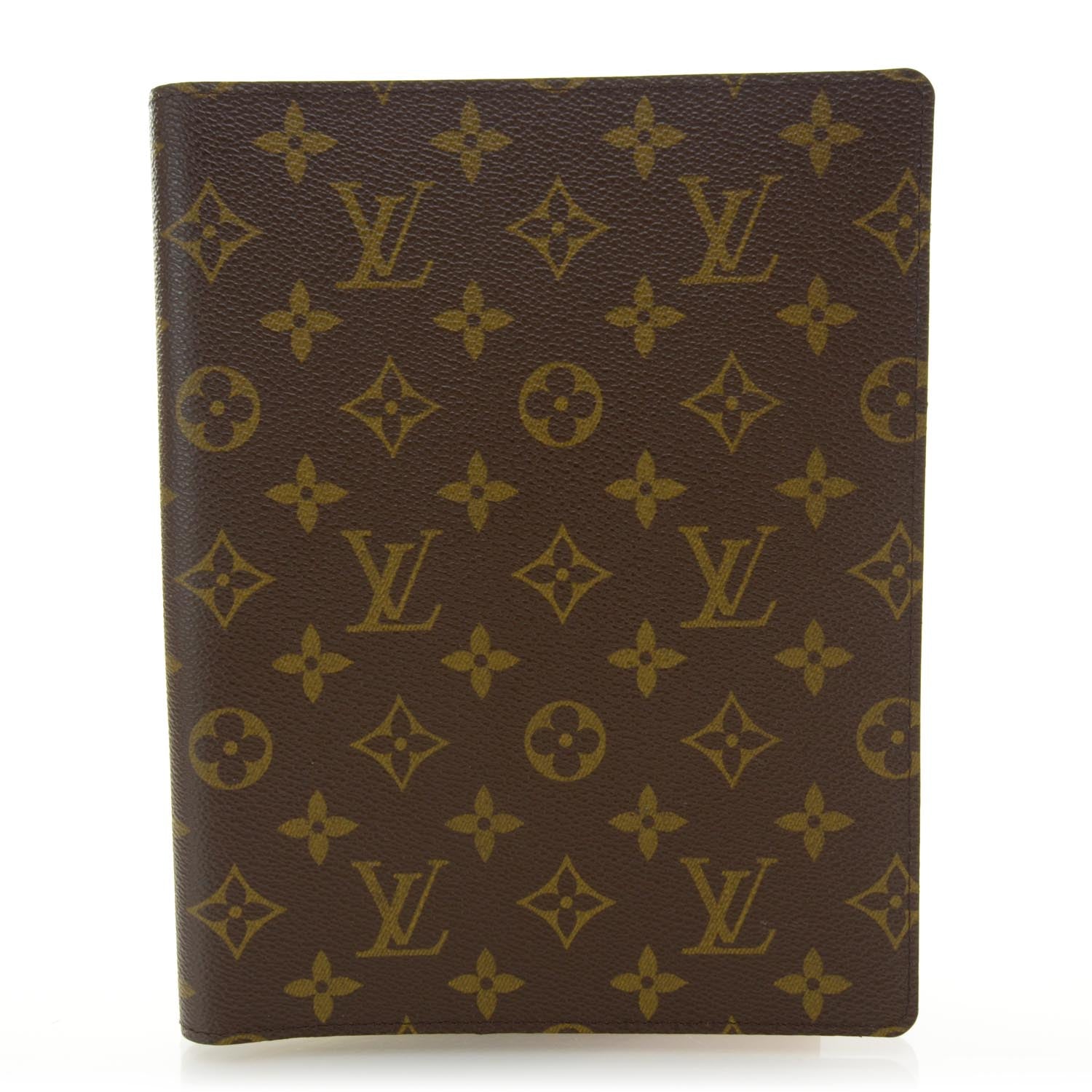 Louis Vuitton Monogram Desk Agenda Cover w Notebook 1 of 8
