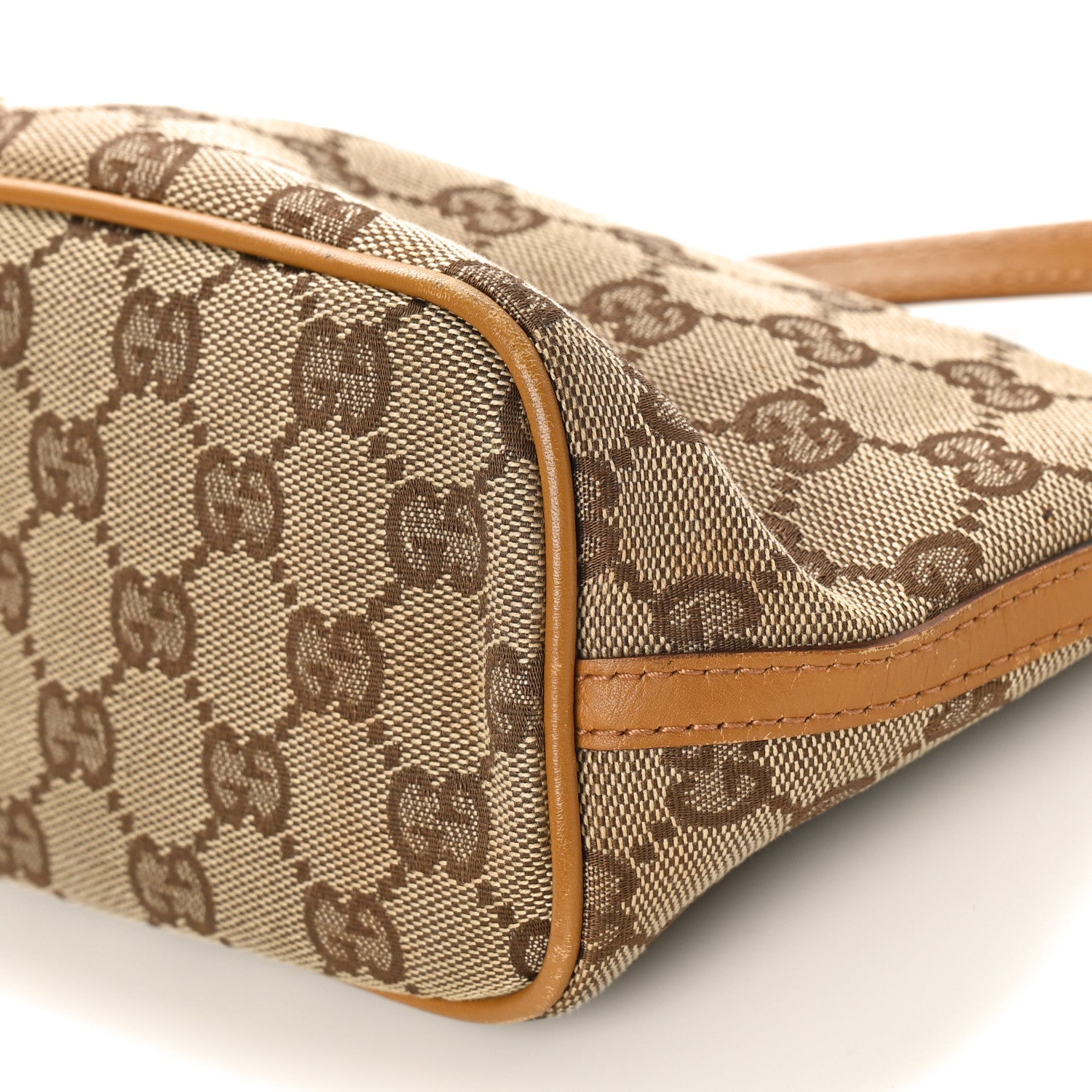 Gucci Monogram Boat Pochette Brown 10 of 12