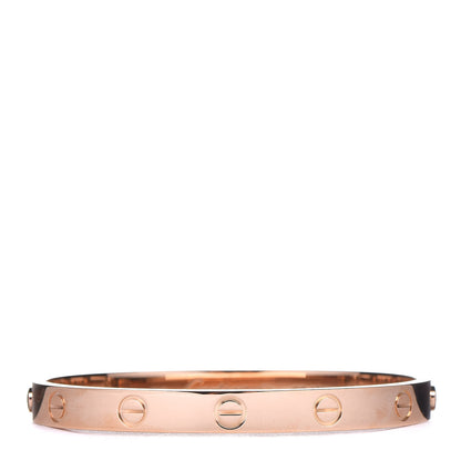 Cartier 18K Pink Gold LOVE Bracelet 16 1 of 7