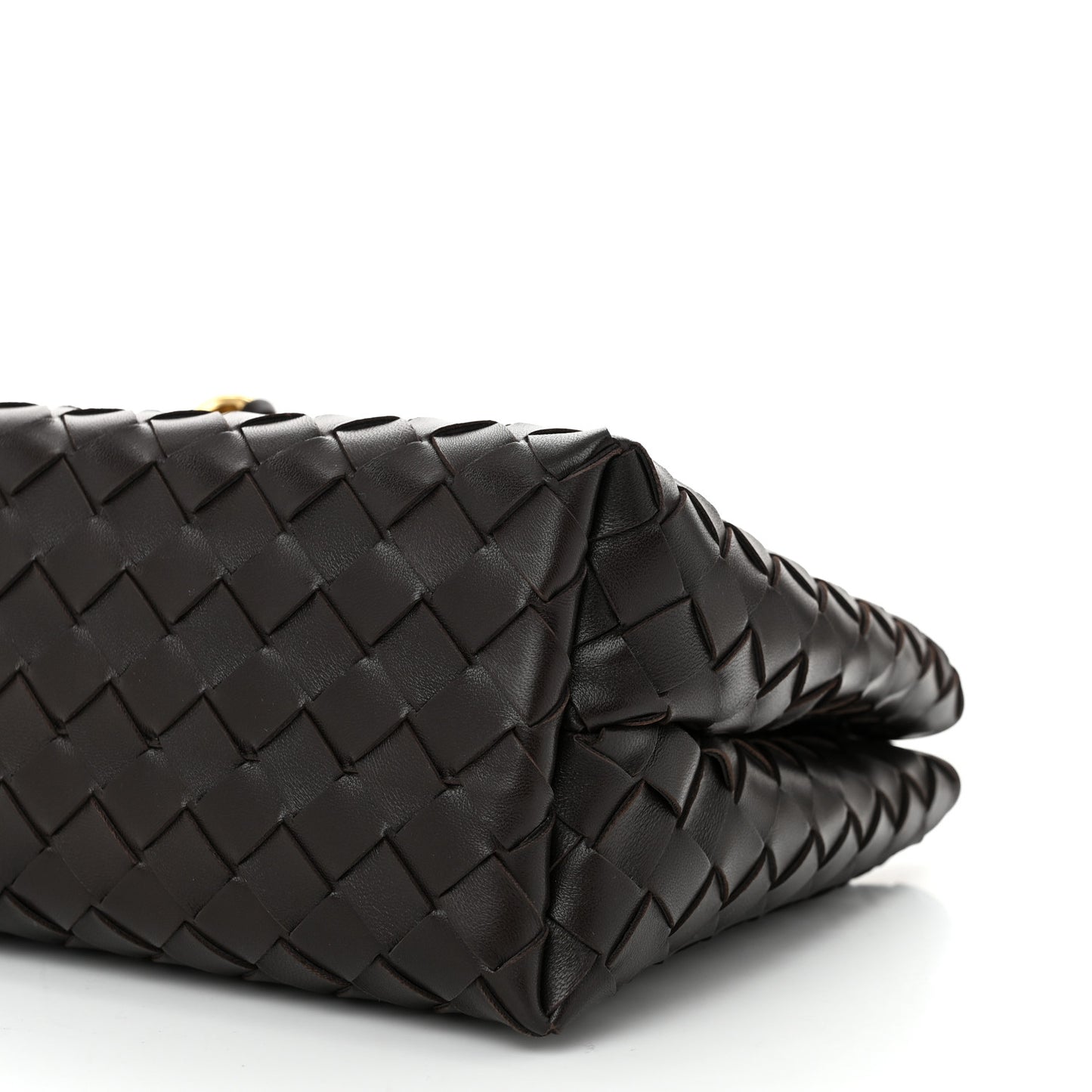 Nappa Intrecciato Small Andiamo Shoulder Bag Fondant