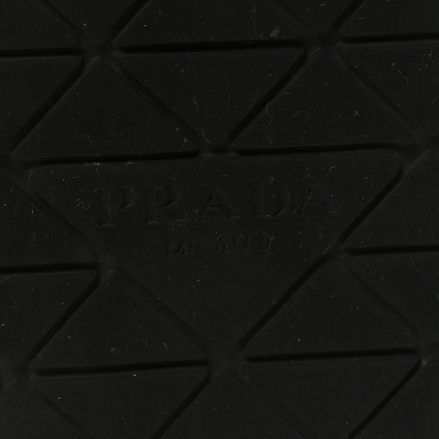 Prada Nappa Padded Blow 20mm Slingback Sandals 37.5 Black 7 of 9