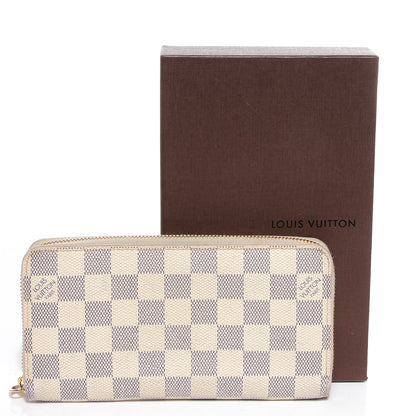 Louis Vuitton Damier Azur Zippy Wallet 5 of 8