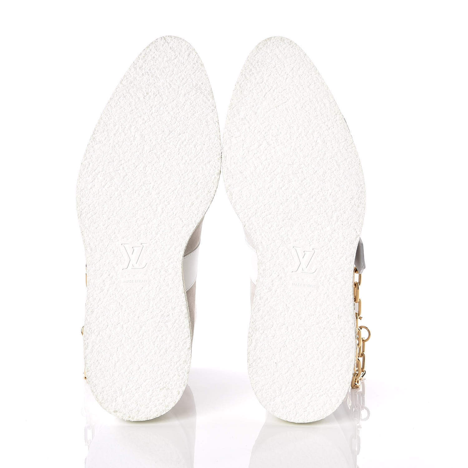 Louis Vuitton Calfskin Suede Mens Creeper Ankle Boots 9 White 6 of 10