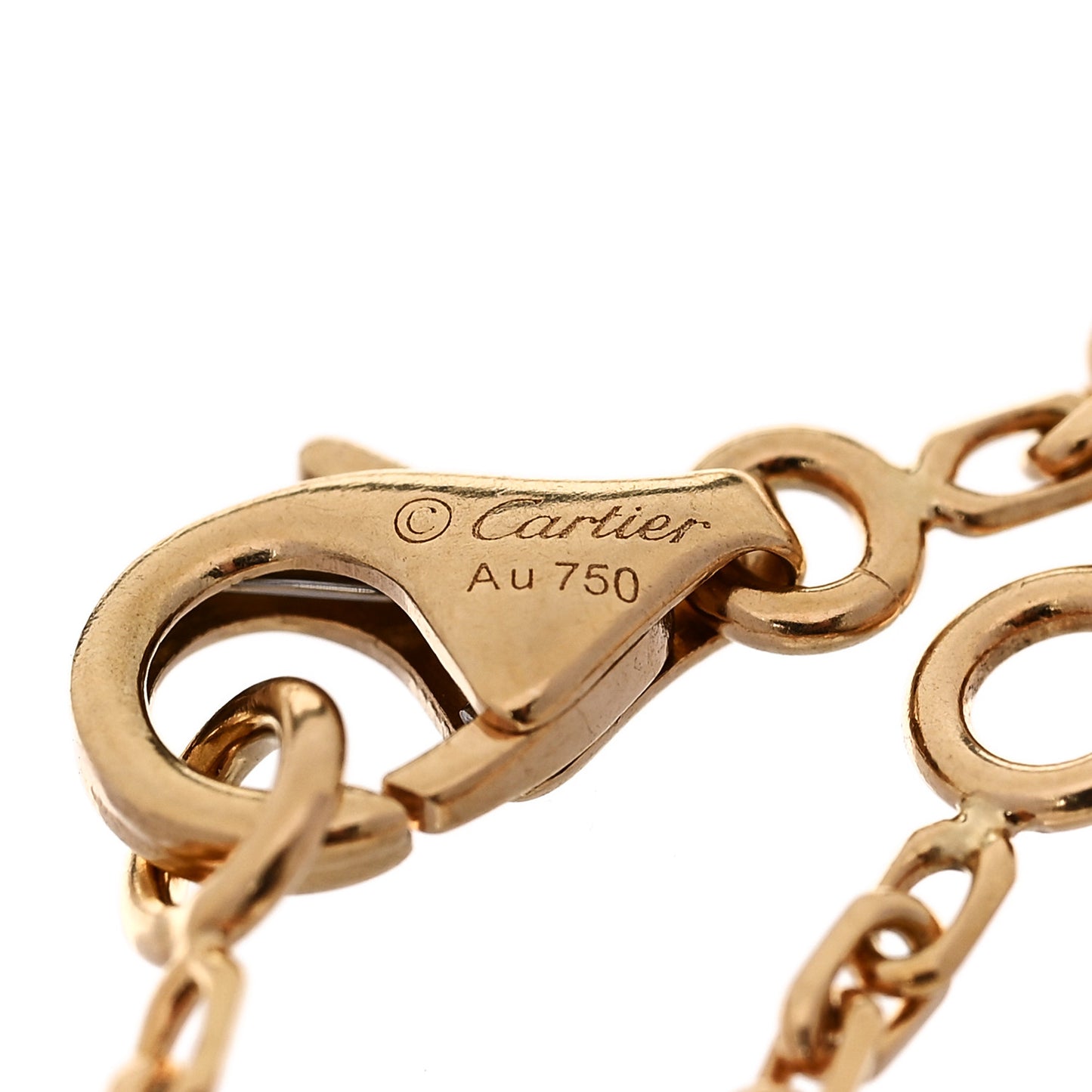 18K Yellow Gold ID Chain Bracelet