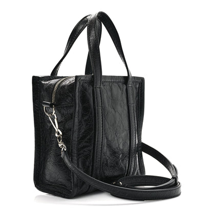 Balenciaga Agneau XXS Bazar Shopper Tote Black 3 of 8