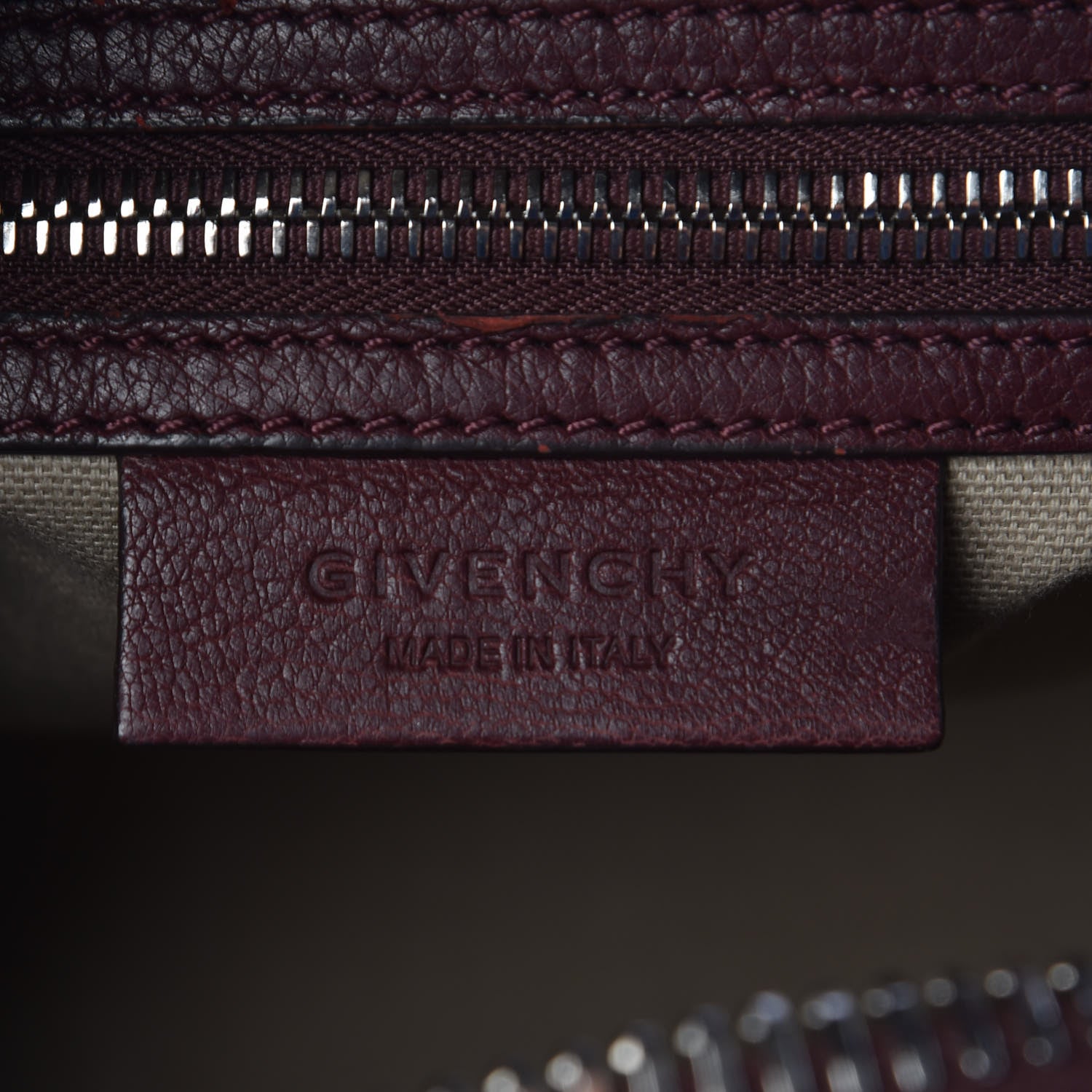 Givenchy Sugar Goatskin Small Antigona Oxblood 8 of 11