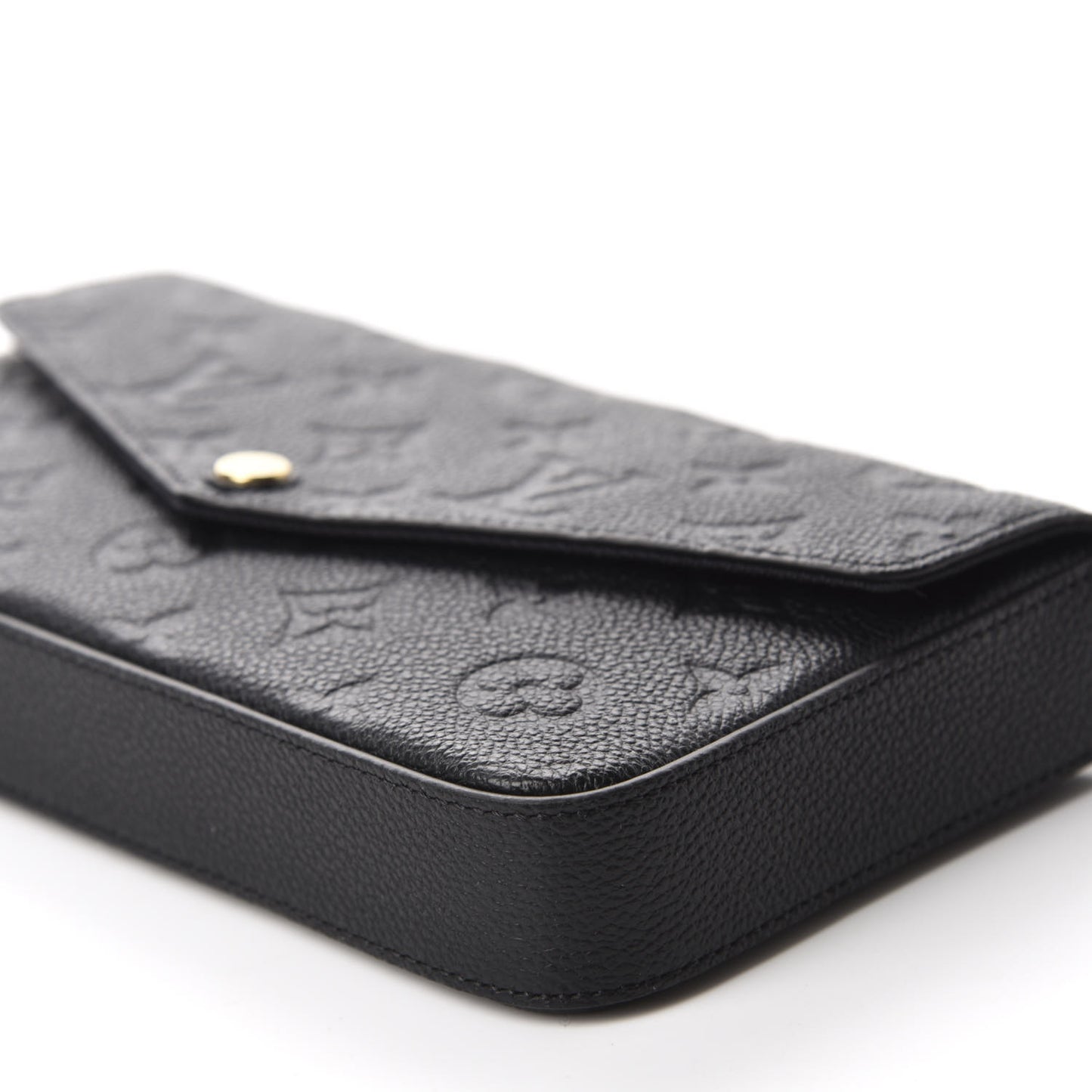 Empreinte Pochette Felicie Chain Wallet Black