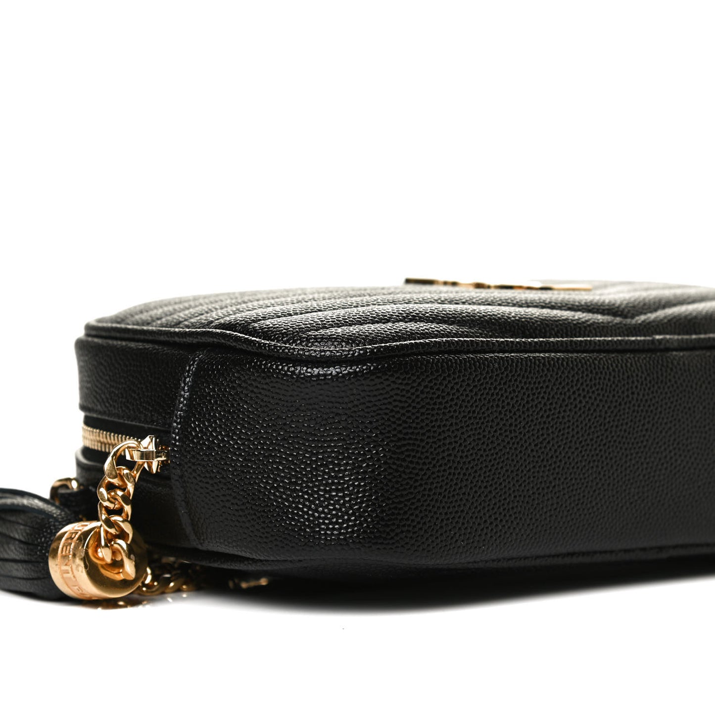 Grain De Poudre Matelasse Monogram Mini Lou Camera Bag Black