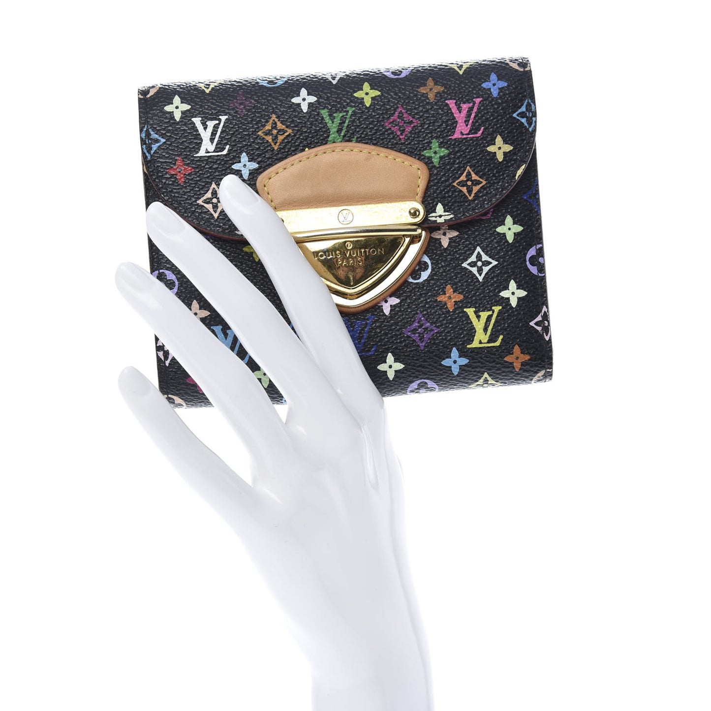 Monogram Multicolor Joey Wallet Black Grenade