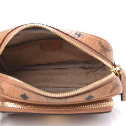 MCM Visetos Klassik Crossbody Bag Cognac 5 of 8