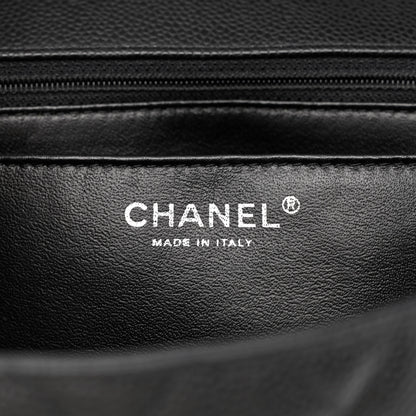Chanel Caviar Quilted Maxi Single Flap Black 6 of 15