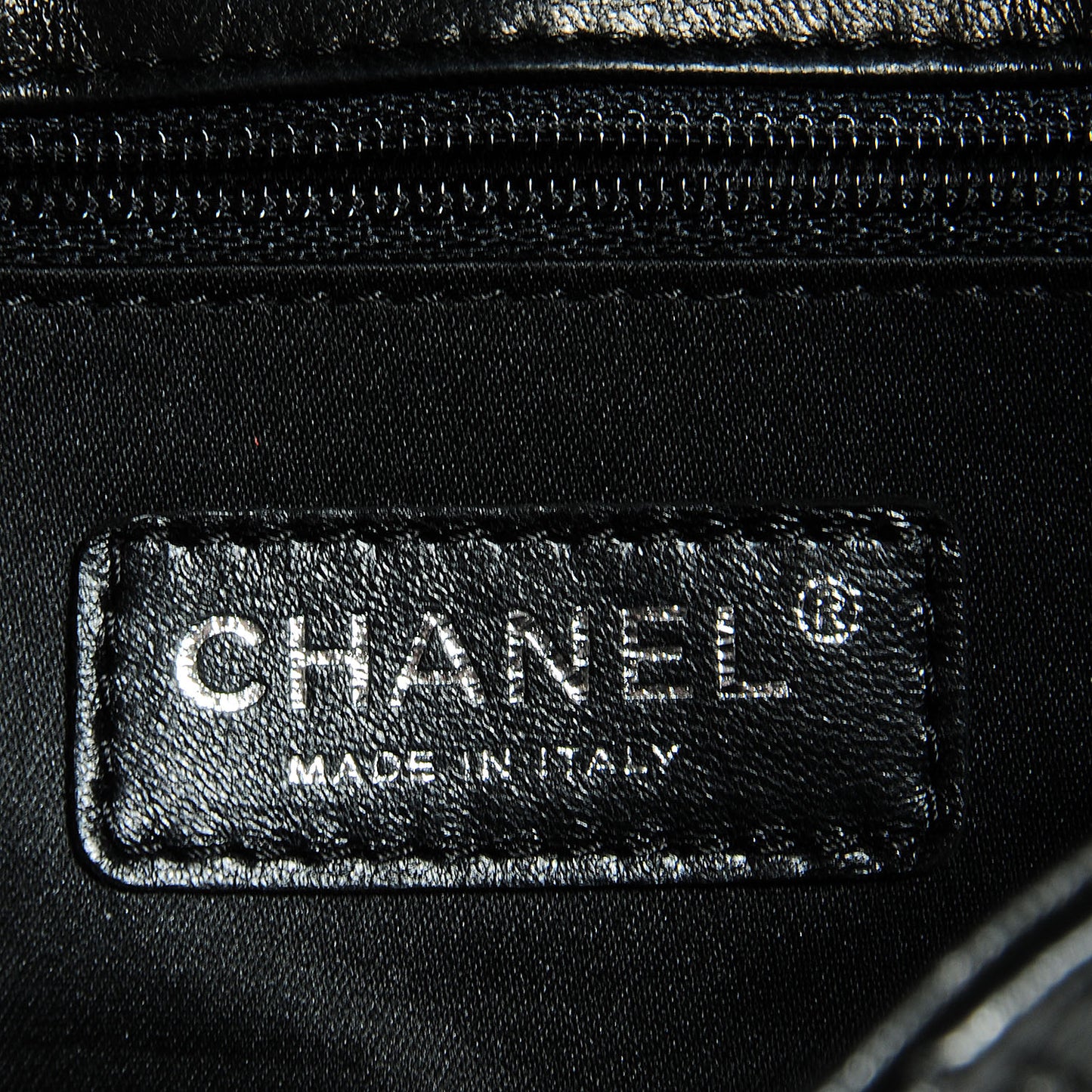 Lambskin Quilted Bi-Color Flap Black Pink