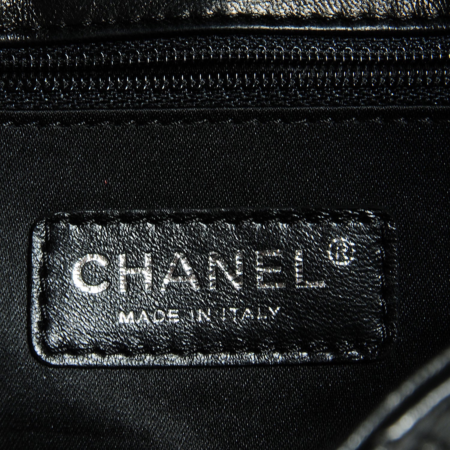 Chanel Lambskin Quilted Bi-Color Flap Black Pink 7 of 9