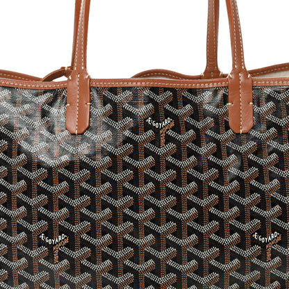 Goyard Goyardine Saint Louis PM Black Gold 9 of 14