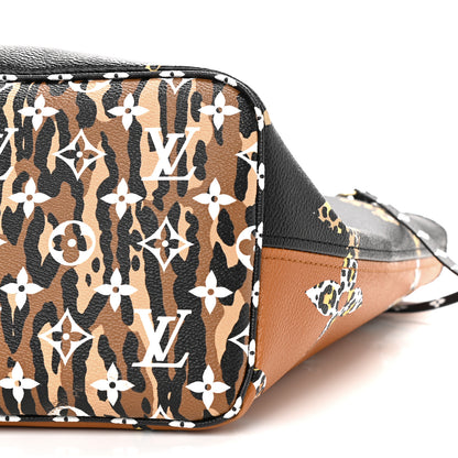 Louis Vuitton Monogram Giant Jungle Neverfull MM Black 15 of 16