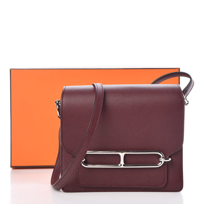 Hermes Evercolor Mini Sac Roulis Bordeaux 9 of 9