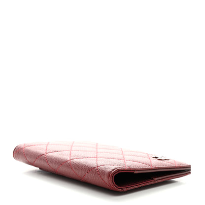 Chanel Caviar Quilted Passport Holder Red 4 of 7