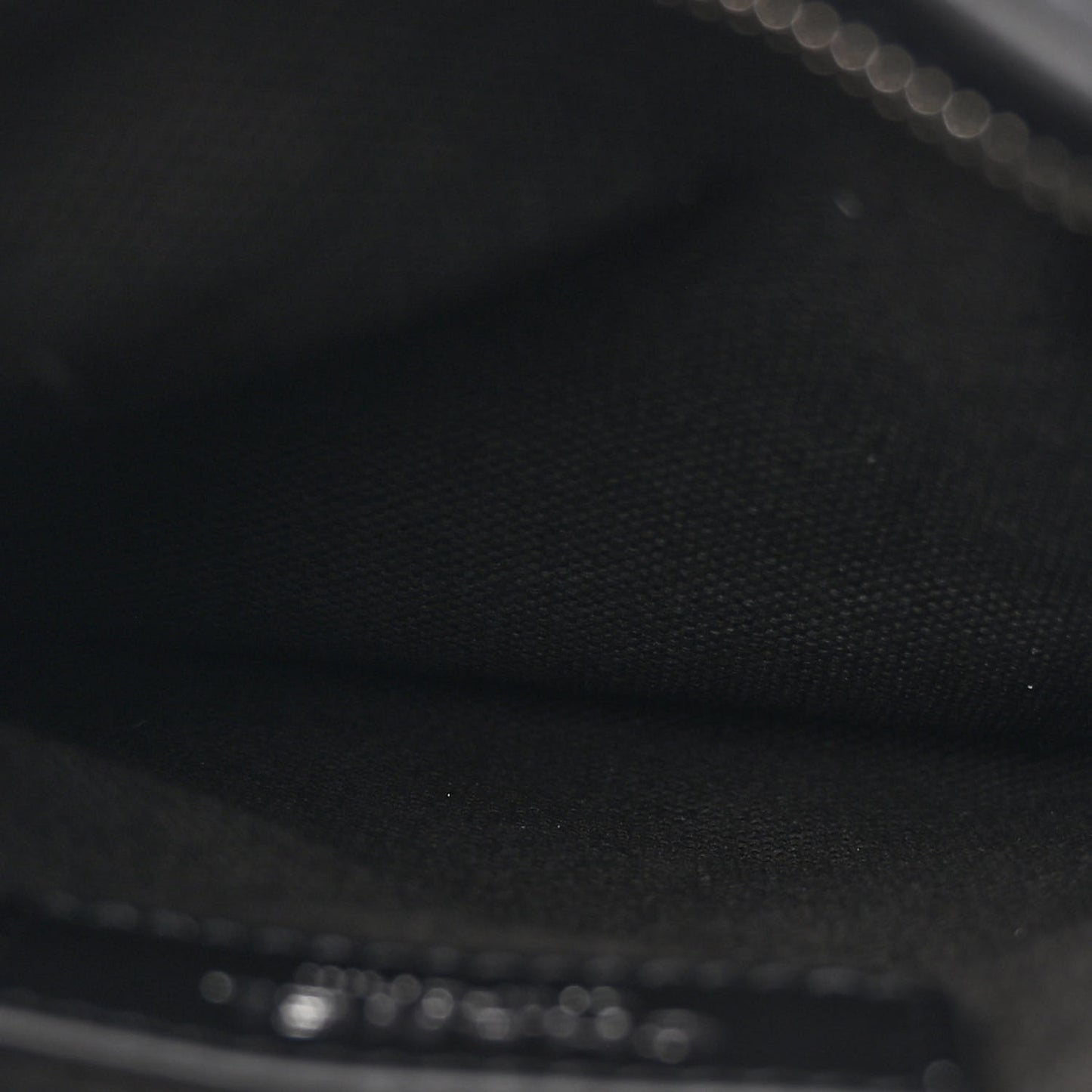 Lambskin Quilted Crossbody Bag Black