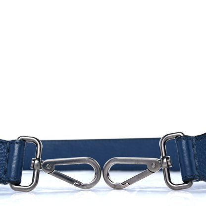 Fendi Cuoio Romano Bi-Color Studded Strap You Blue Marine Black 4 of 4