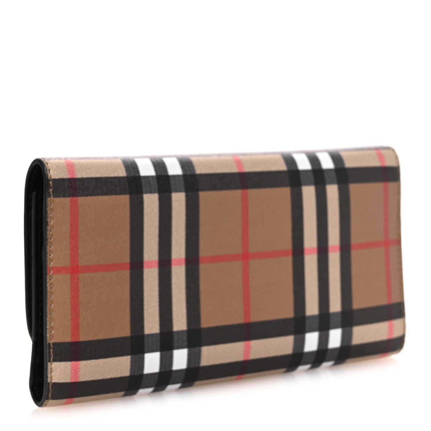 Burberry Vintage Check Continental Wallet Black 3 of 8