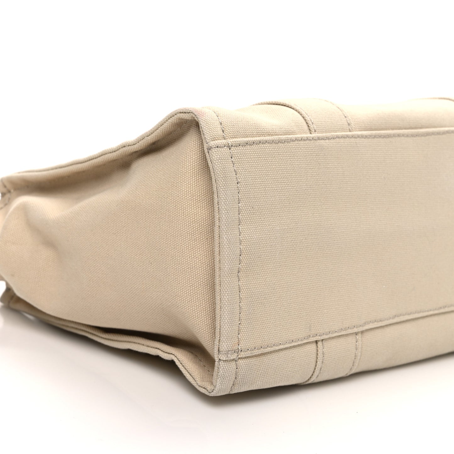 Cotton Canvas Medium The Tote Bag Beige