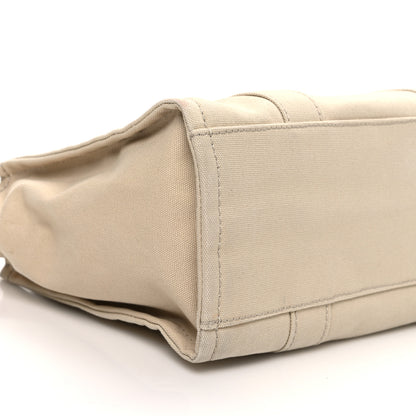 Marc Jacobs Cotton Canvas Medium The Tote Bag Beige 10 of 12