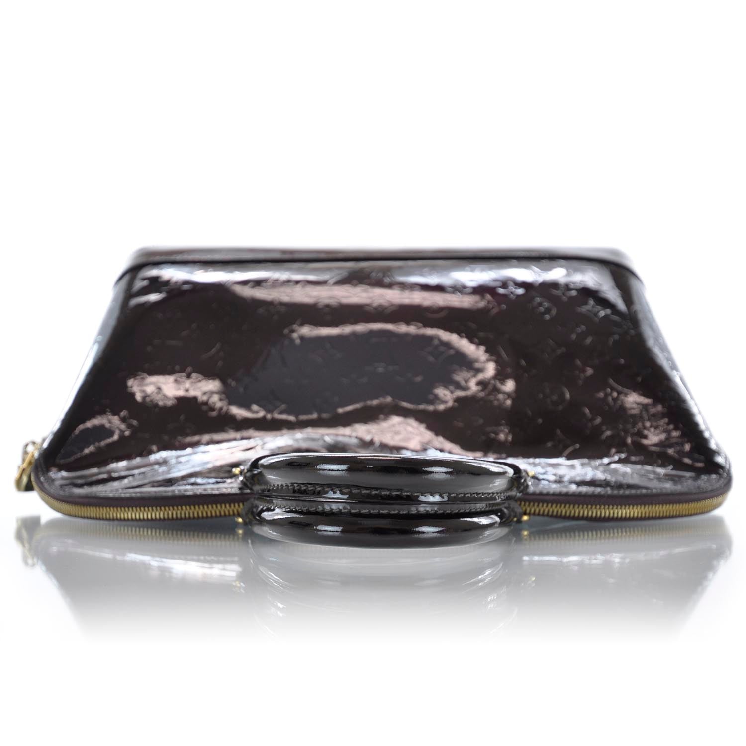 Louis Vuitton Vernis Alma GM Amarante 5 of 8